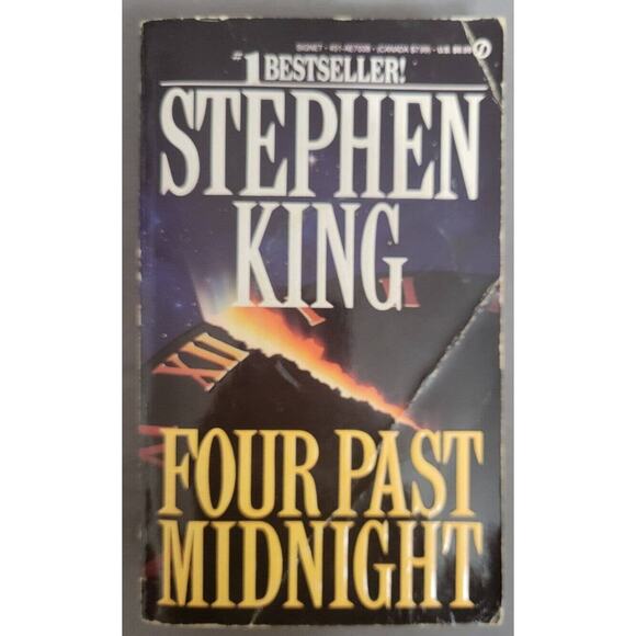 Four Past Midnight Stephen King Book Paperback 1st Signet Printing - Picture 1 of 1